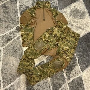 Kids Camouflage overwatch combat Matching tactical Set